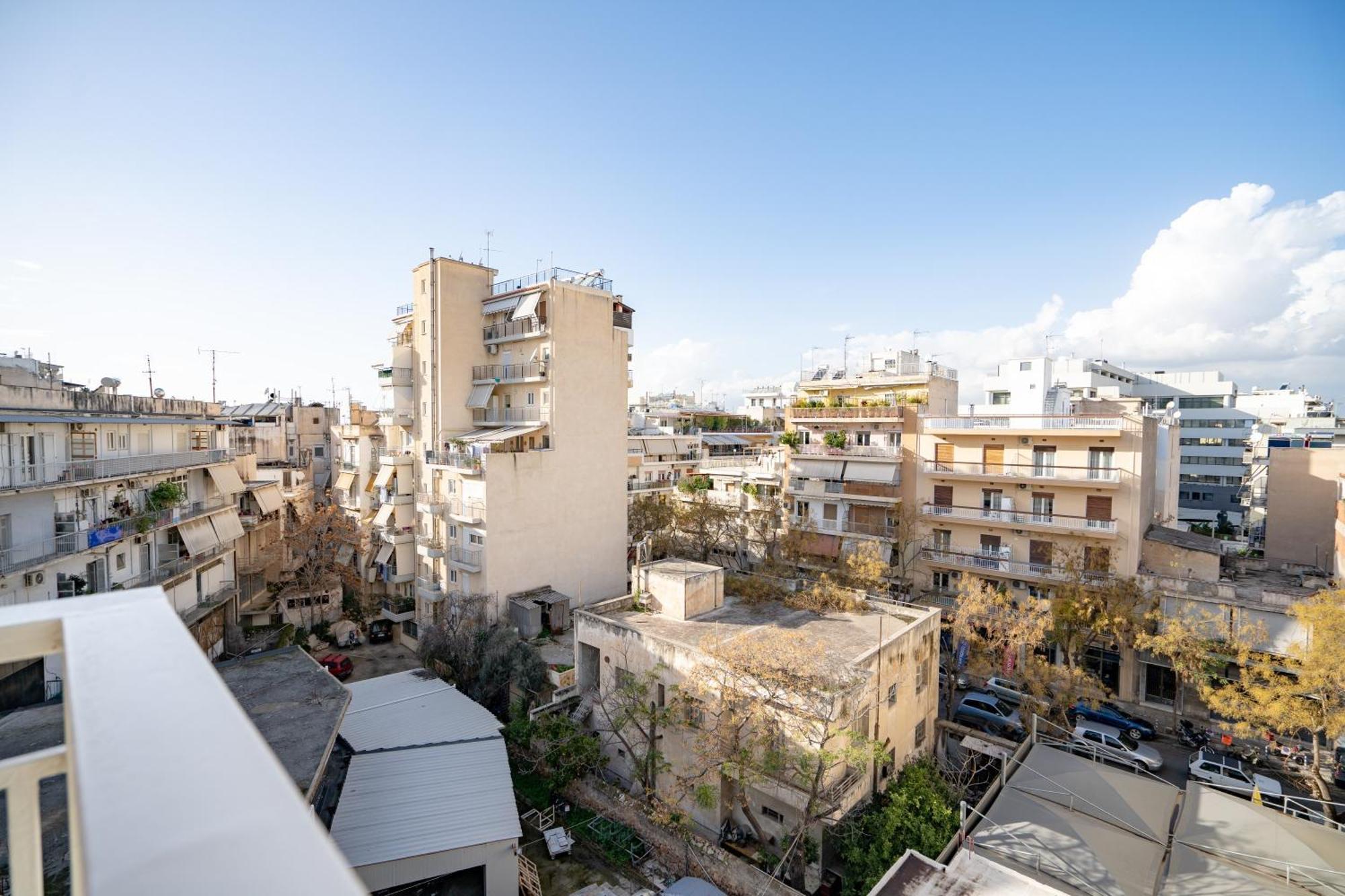 Agios Ioannis Metro St. 2 Bedrms 6 Pers. Apartment Atény Exteriér fotografie