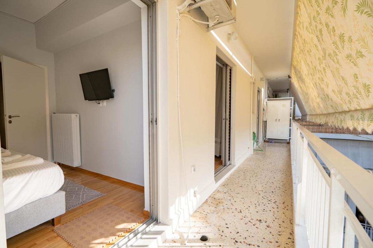 Agios Ioannis Metro St. 2 Bedrms 6 Pers. Apartment Atény Exteriér fotografie